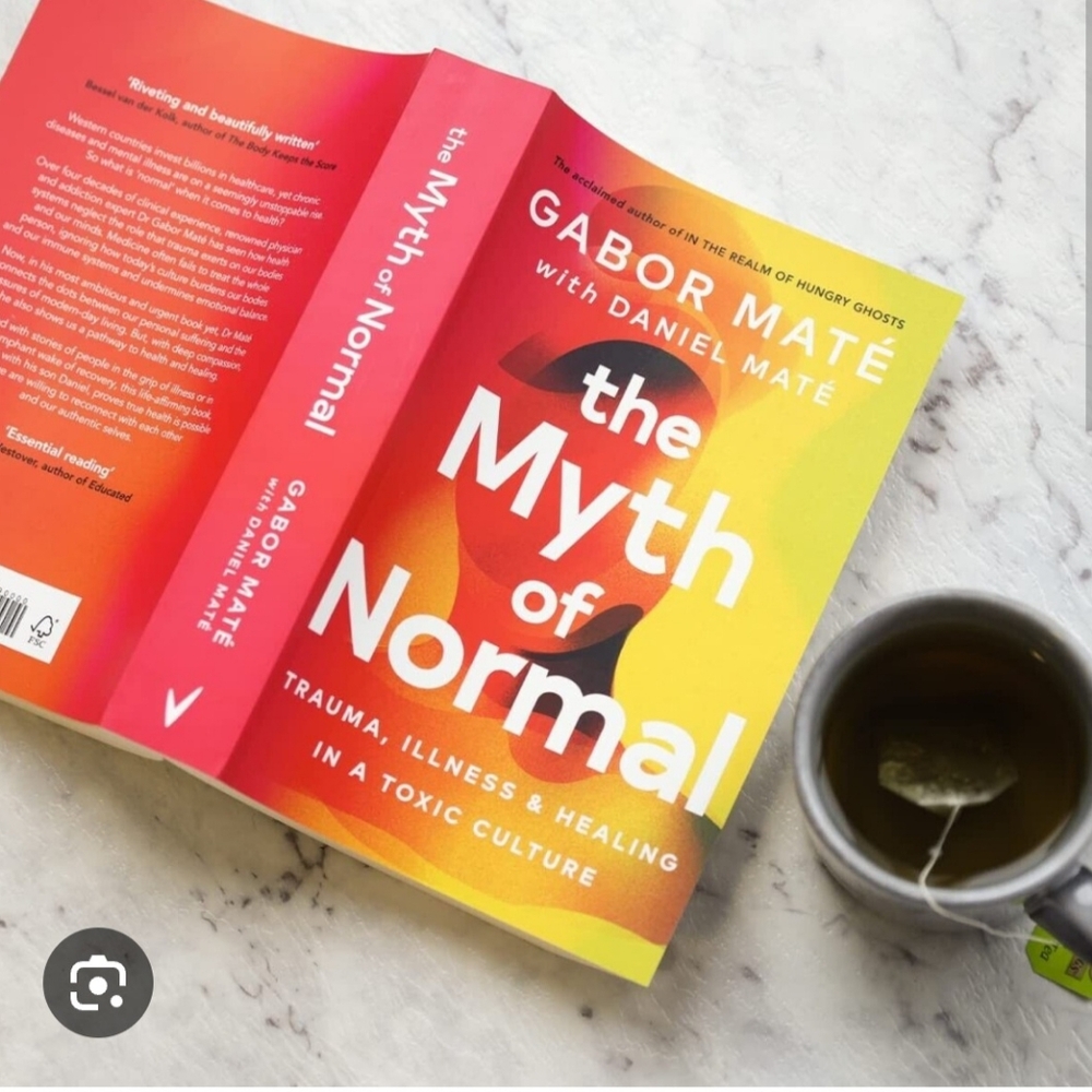 Myth of Normal Hardcover Book